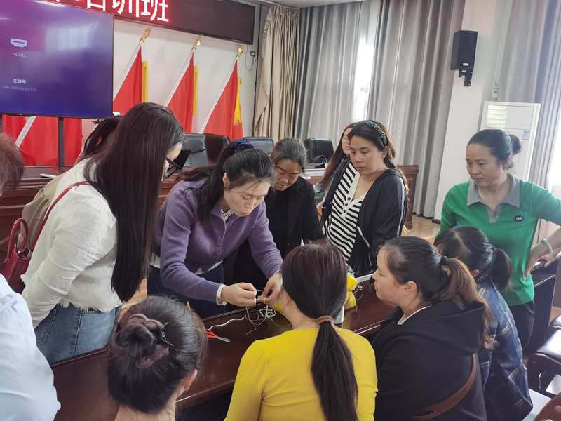 技能提升培訓現場。