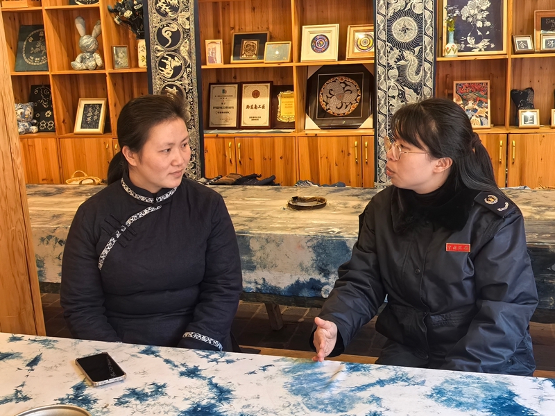 稅惠春風入侗寨。黎平縣稅務局供圖