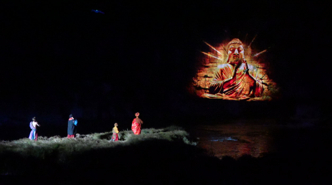 《再回西游》演出現場。