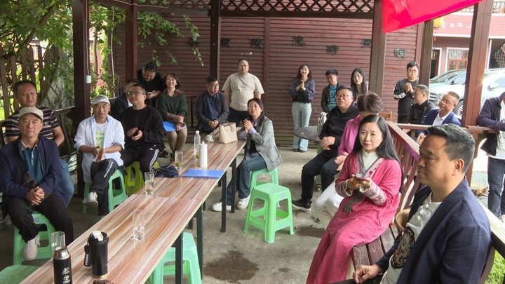 活動現場。