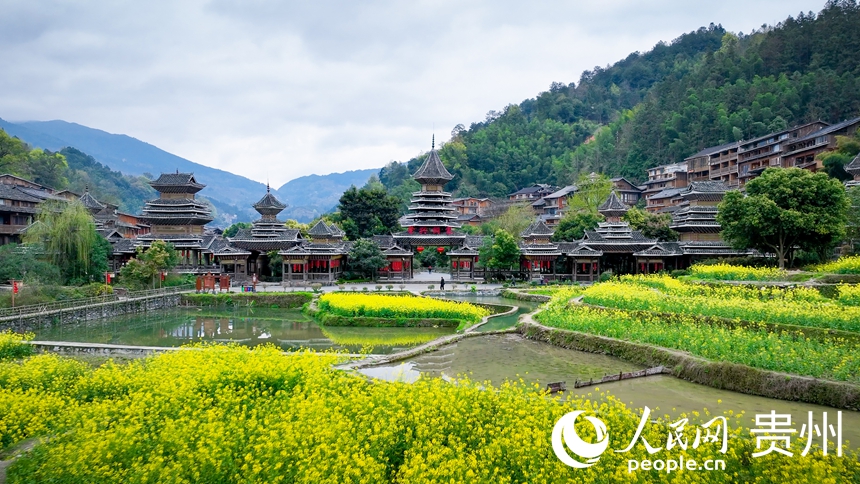 肇興侗寨。人民網記者 涂敏攝