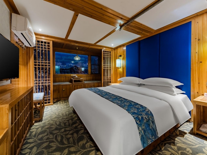 民宿一角。