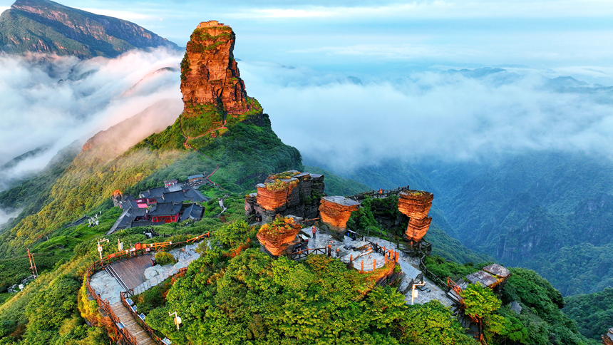 銅仁梵凈山。貴州省林業局供圖