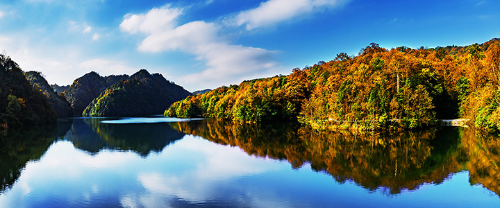 寬闊水。  綏陽融媒供圖