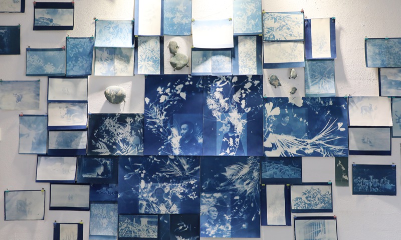 獨具特色的藝術展品。陳桂良攝