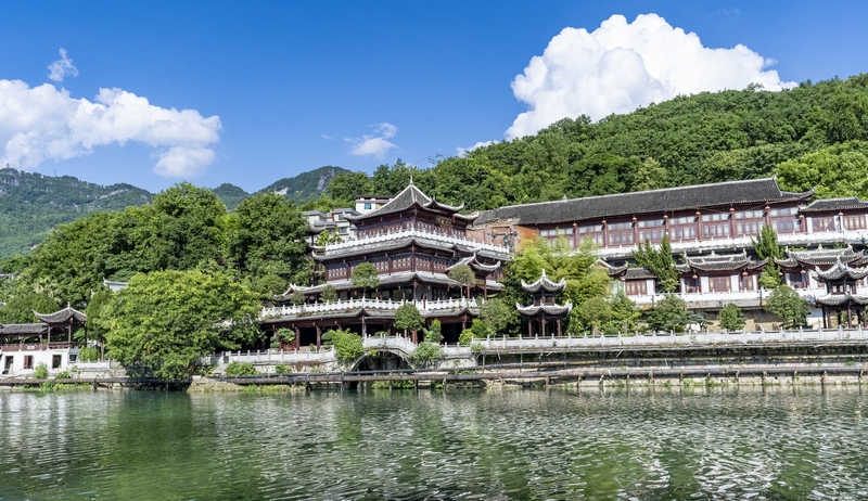 石阡古溫泉博物館。