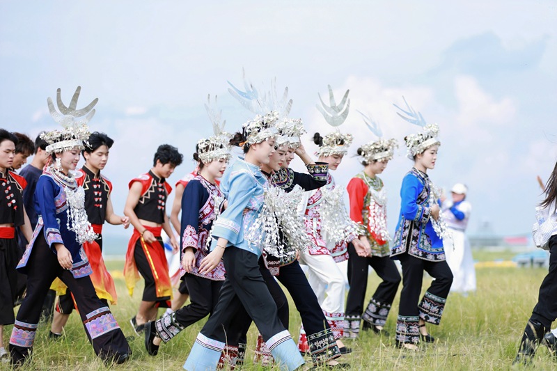 水族在蒙古馬超現場。