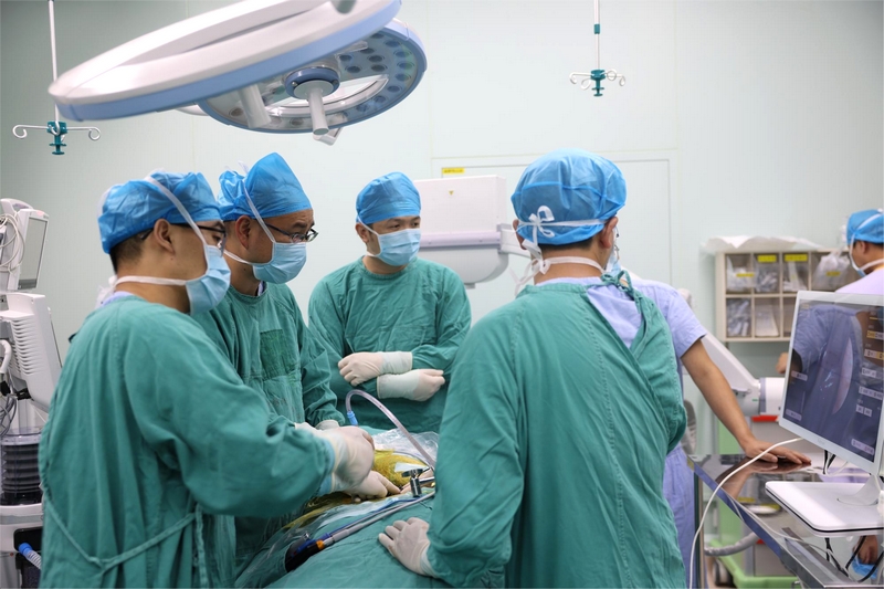 手術現場。