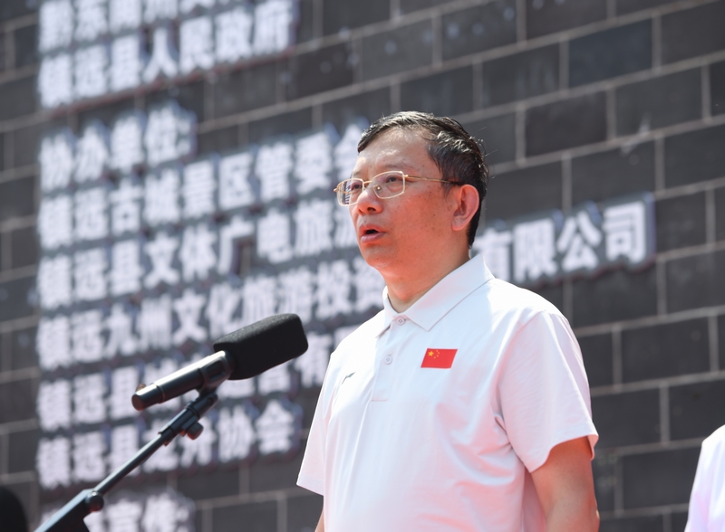 貴州省體育局黨委書記、局長馬雷。