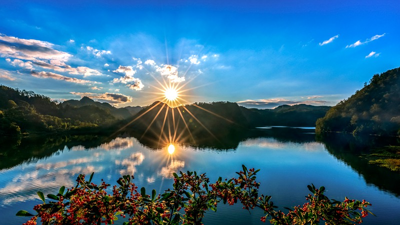 七星關區鄉村美景。宋勇攝