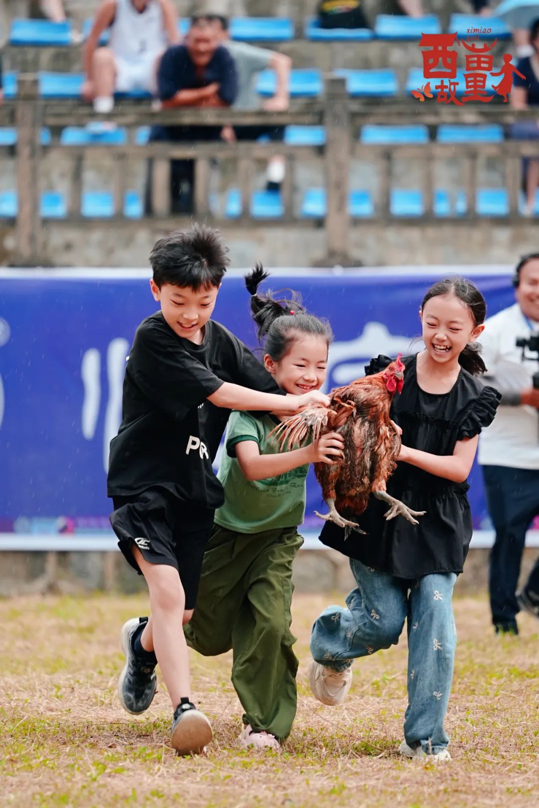 仁懷市2025西苗故里?后山鄉“六月六”民族民俗系列活動抓雞比賽。
