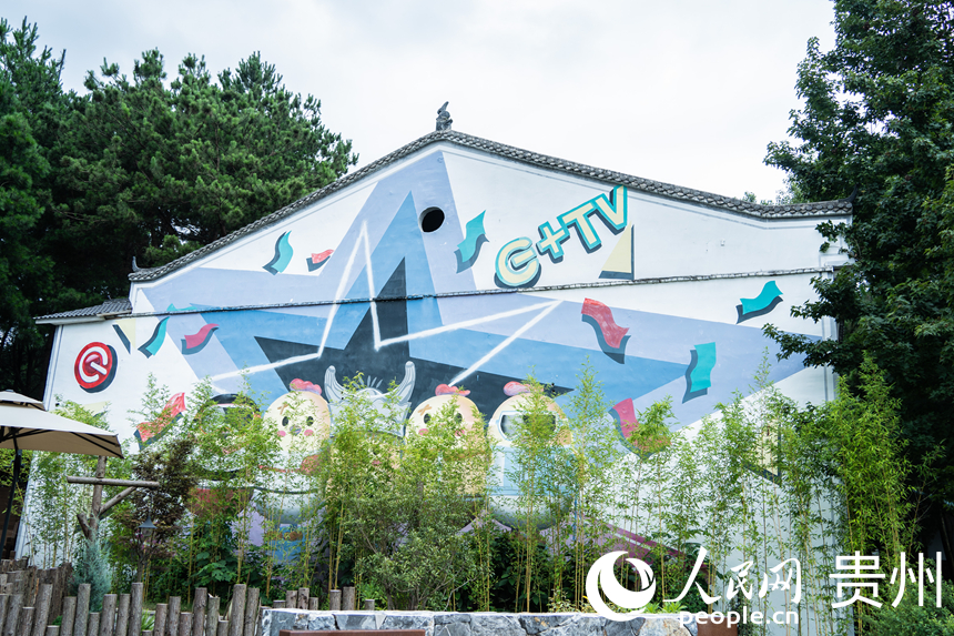 已入駐小蘭山的數字企業。人民網 陽茜攝