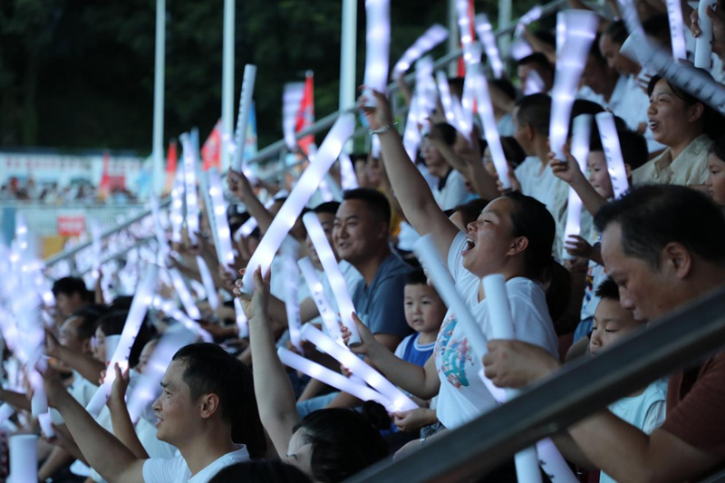 現場觀眾。郭嬌攝