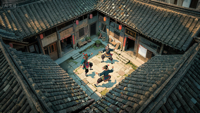 行進中國｜AI繪云峰屯堡 沉浸式體驗大明古韻在貴州安順云峰屯堡，石頭筑成的明代軍屯古堡靜立600年......