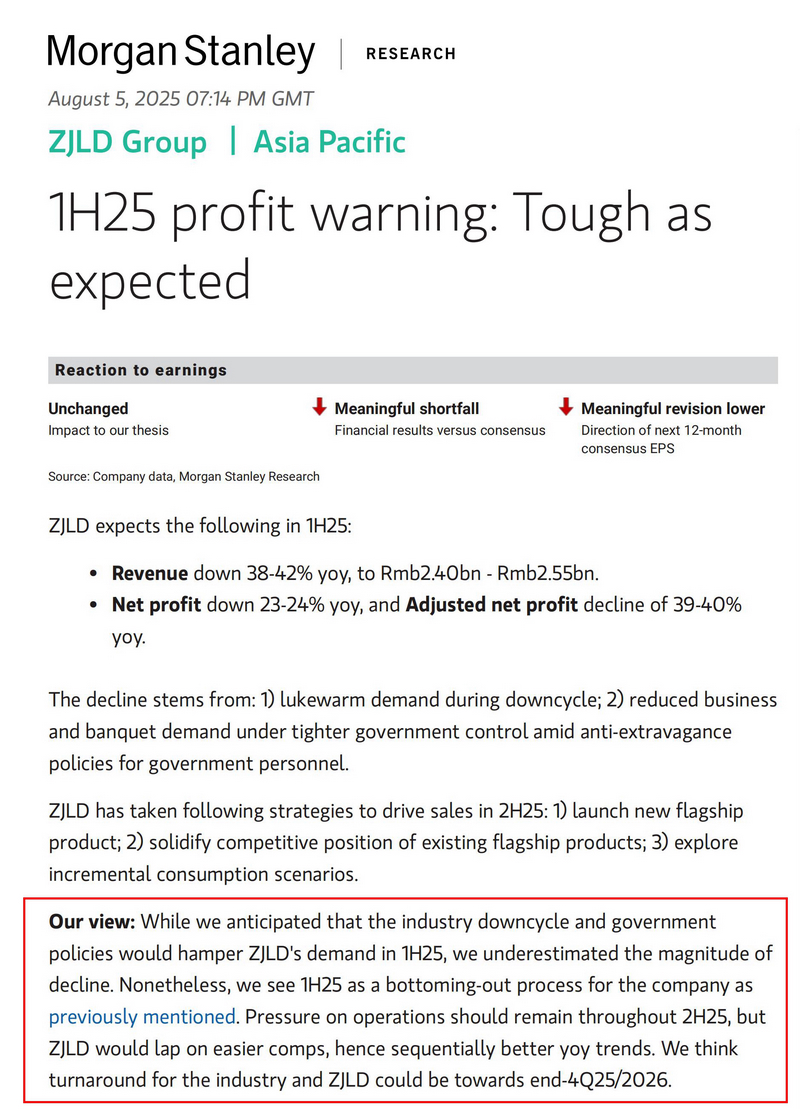 大摩研報截圖。