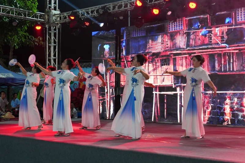 5、活動現場。