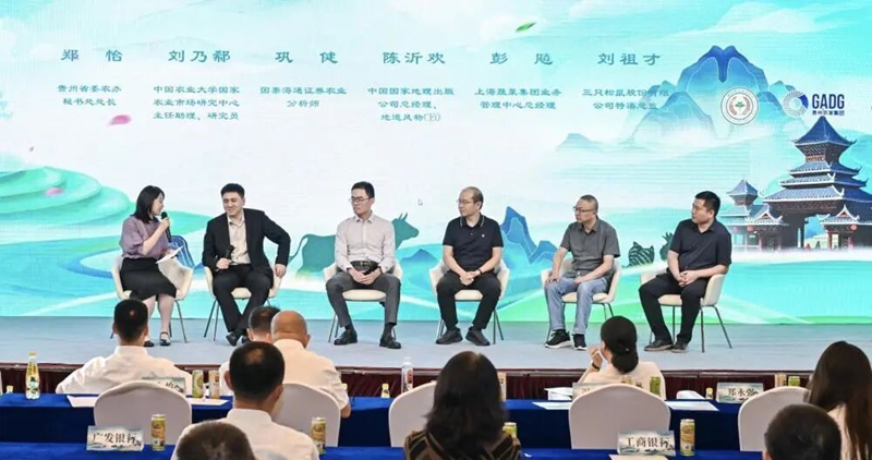 相關學者、行業代表就貴州農業高質量發展和鄉村全面振興進行探討。.jpg
