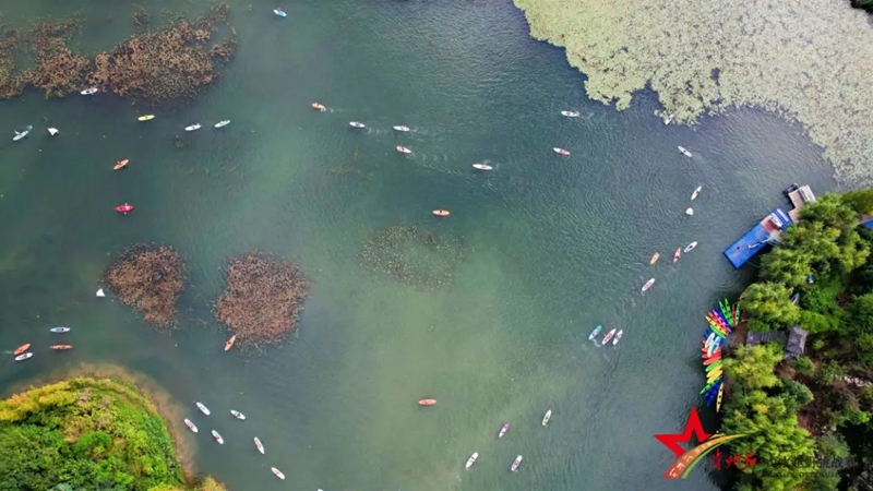 2025年貴州紅·山水越野挑戰賽（花溪站）開賽。