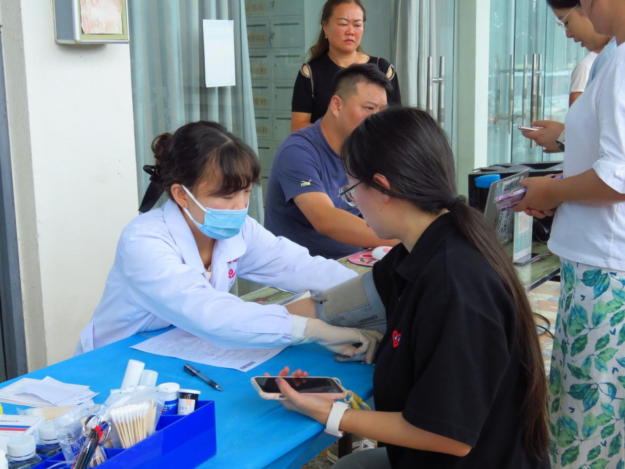 獻血活動現場。