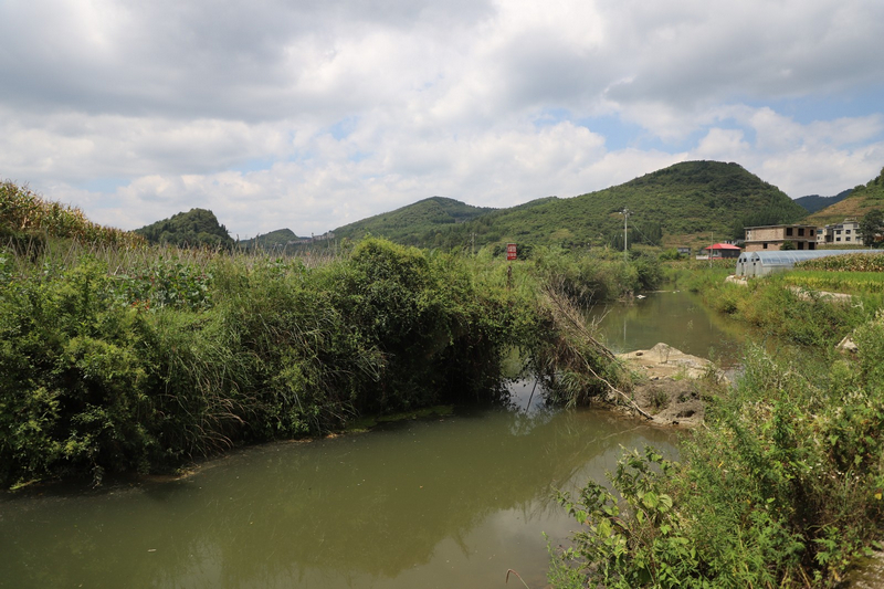 雙堡村掩橋。陶群攝