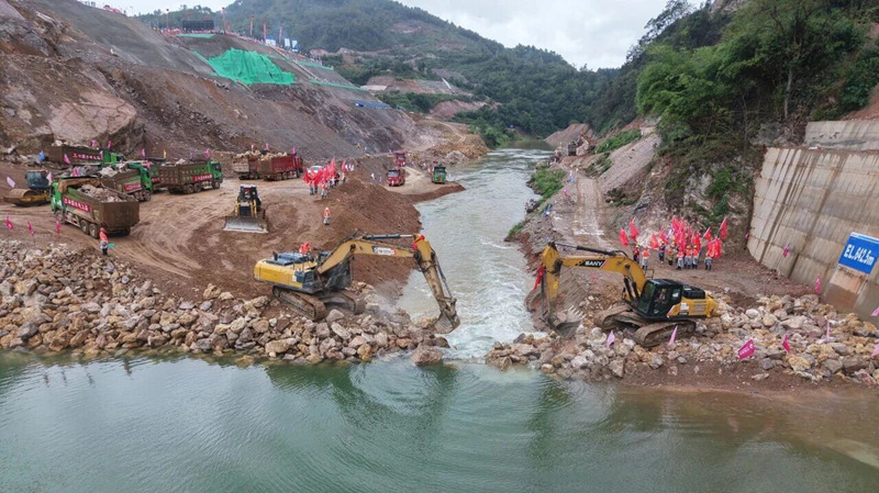 項目截流儀式現場。