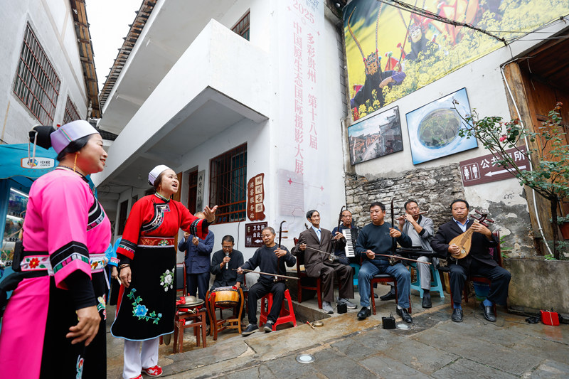 攝影展現場。瞿宏倫攝