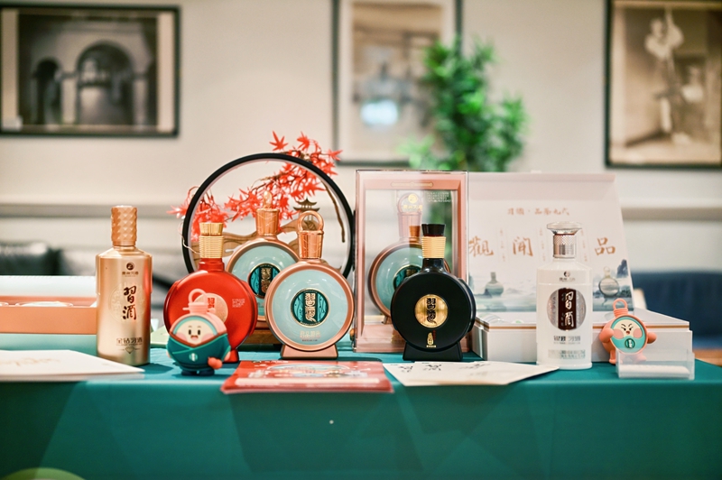 貴州習酒亮相中歐藝術交流音樂會現場。 楊浩鵬攝