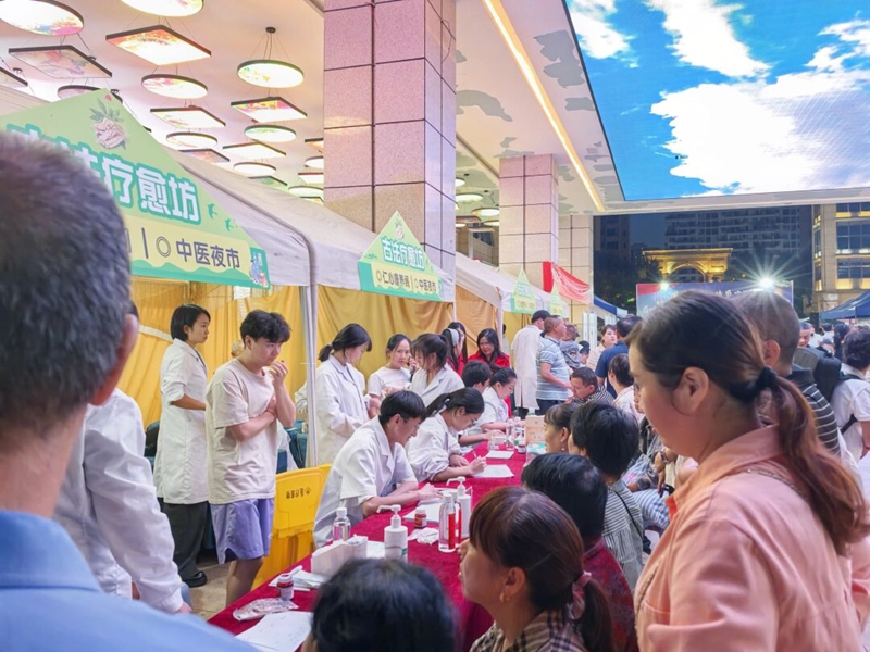 活動現場。