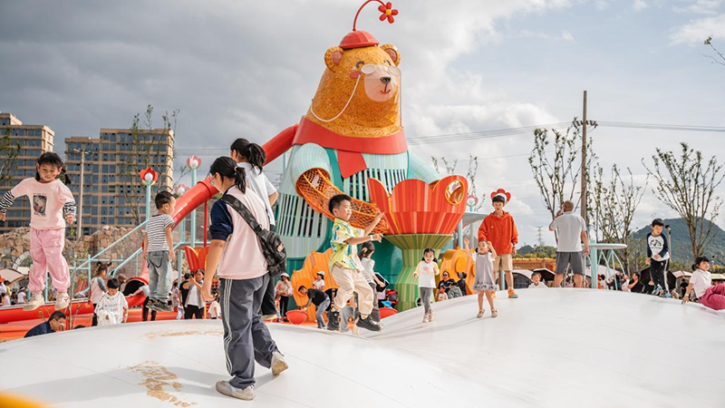 試營業期間人氣火爆?！盎没觵oung”項目供圖