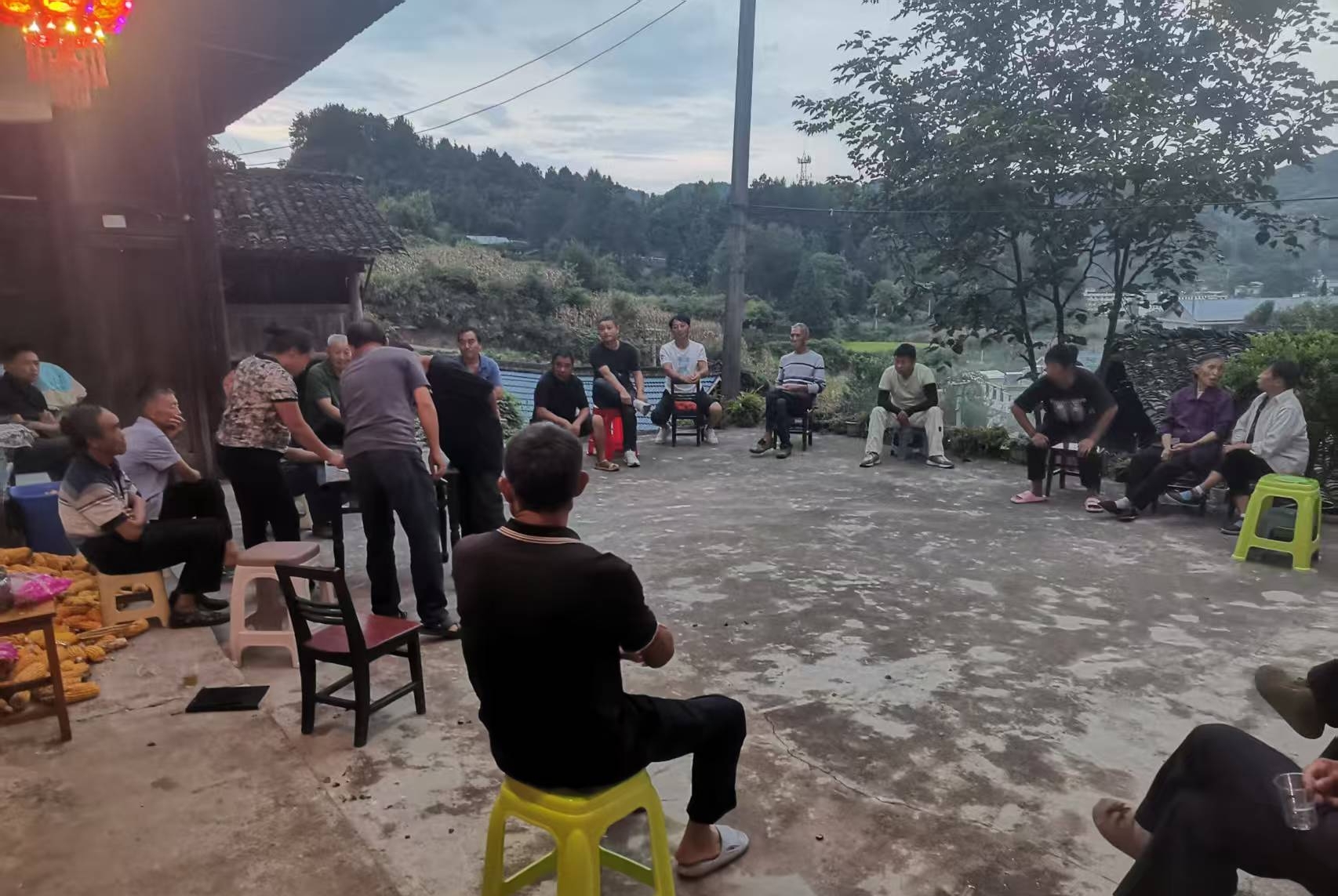 開展院壩會。