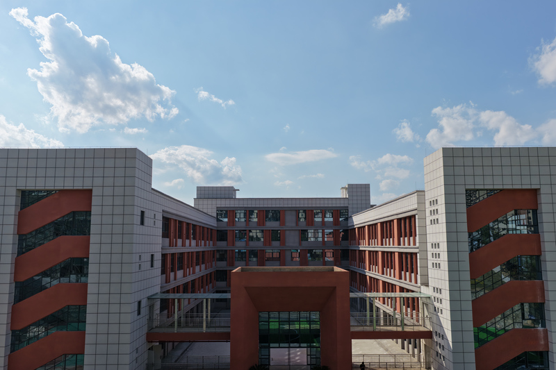 貴州省畢節市大方縣第七小學新教學樓。李靈攝