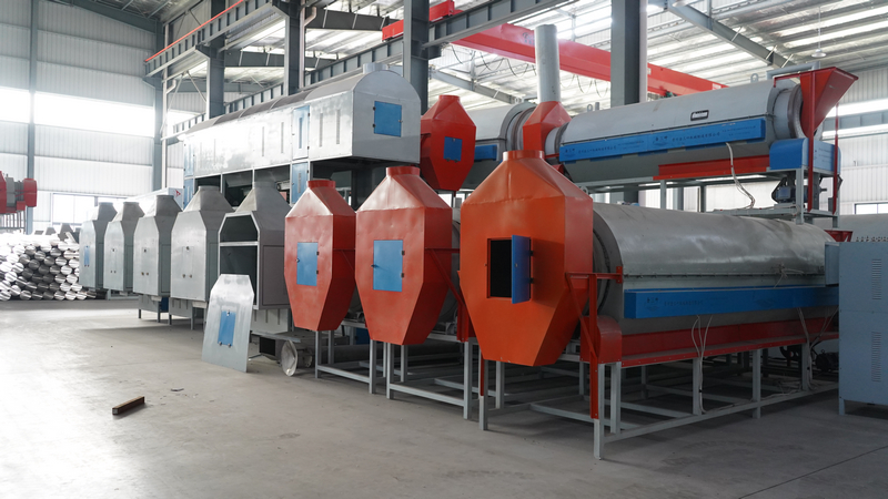 滾筒殺青機。