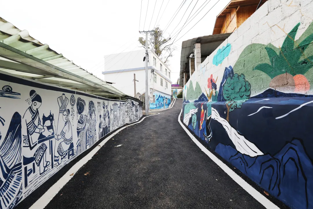 楊惠三組道路改造后實景。