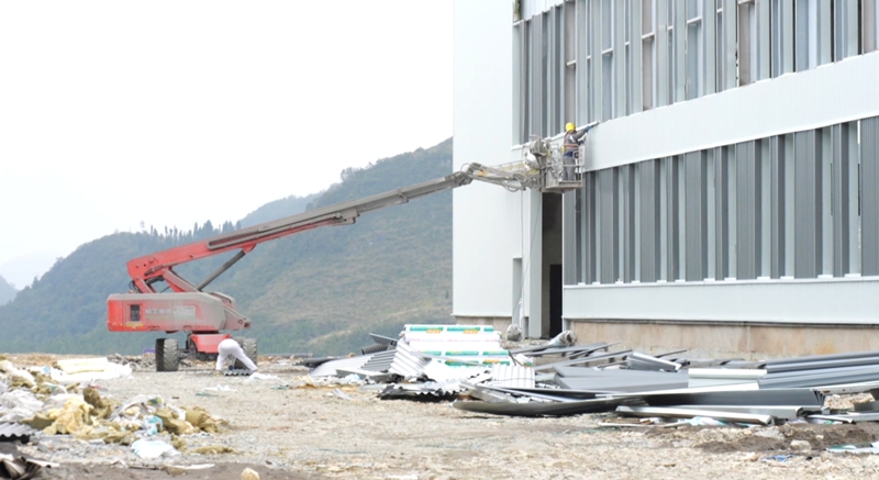 貴州西秀這一項目預計年底完工。