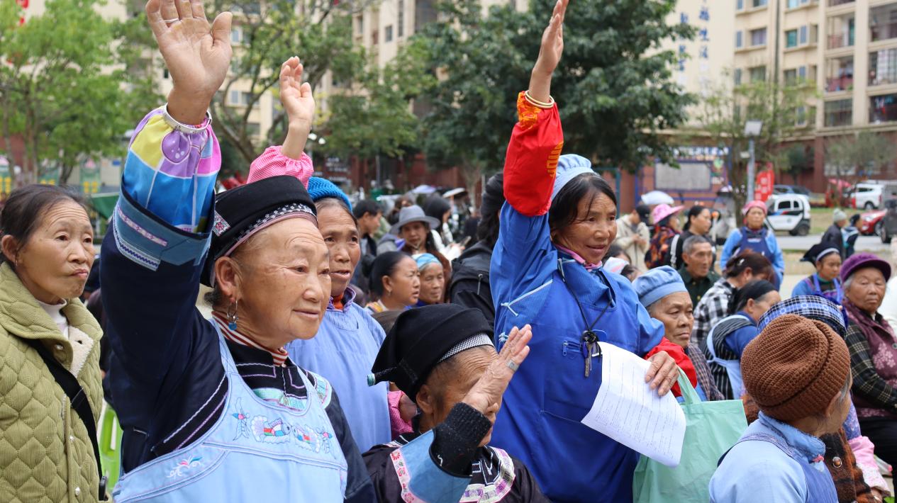 群眾參與知識問答。