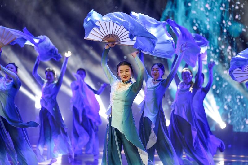 獲獎作品《錦繡山河》。陳春志攝