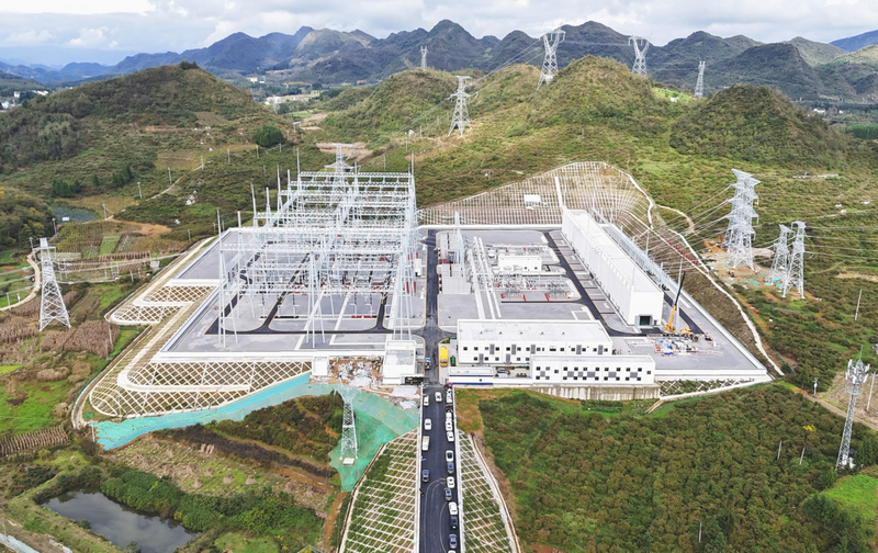 500千伏金海湖變電站。劉凱攝