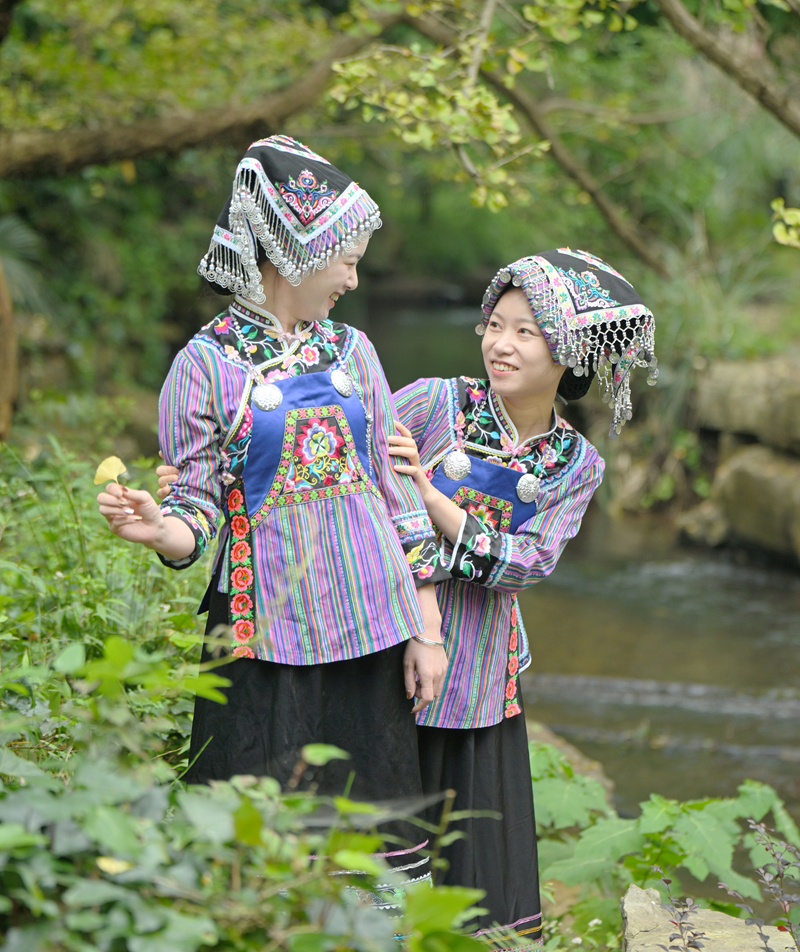 銀杏班成員民族風采。