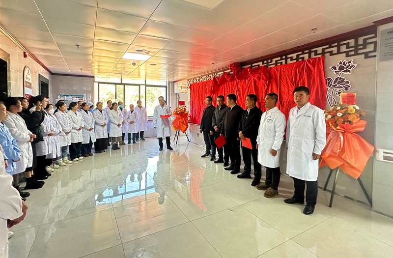 2025年11月27日  施秉縣民族中醫院舉行“治未病中心”開科儀式 
